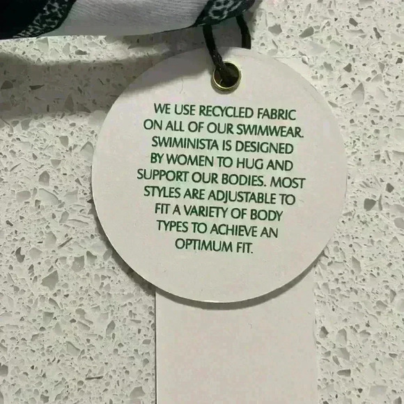 Swiminista x Christian Lacroix Artwork Fearless Manaos Black Bottom Size Small​​ - Picture 6 of 7